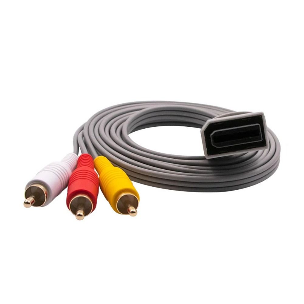 3 in 1 AV Cable for Wii Wii U Audio Video TV Connector Cable  for Wii U/Wii Controller