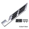 3D Metal V Logo Badge Sticker Front Grill Side Fender Rear Trunk Emblem Decal