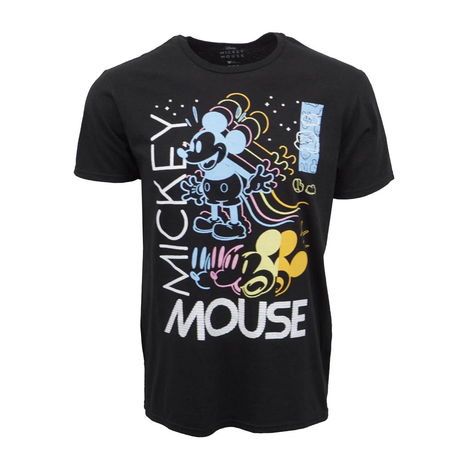 Unisex Adult Casual Graphic DISNEY MICKEY MOUSE TONE TEE OFFICIAL T... S