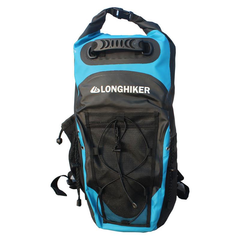 Custom Logo Outdoor Waterproof Taraulin 30L Backpack Roll Water Proof Floating Duffel Dry Bag Camping Hiking Travel Swim жёлтый