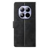 For Xiaomi Redmi Note 15 Pro 5G (Global) Case Stand Wallet Calf Texture PU Leather Flip Phone Cover with Wrist Strap