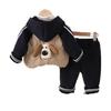 Kids Casual Long-Sleeve Set, Comfortable Daily Wear Outfits