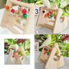 Bird Rocking Toy Perch Chewable Enrichment For Parrots Canaries Budgies Hummingbird X3UC