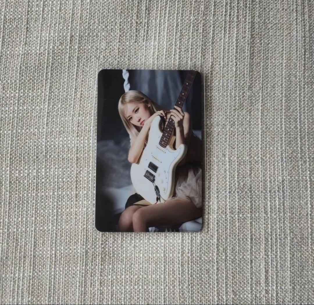 

[USED] Black Pink Rosé Singapore Limited Edition Trading Card A