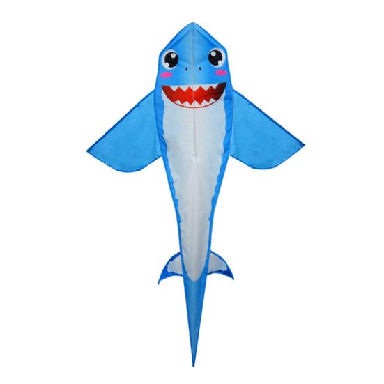 

Воздушный змей в форме акулы, легкий, легкий в полете, большой размер, сбалансированный, для детей и взрослых, сборный воздушный змей, развлекательная летающая игрушка, подарок для детей чёрный