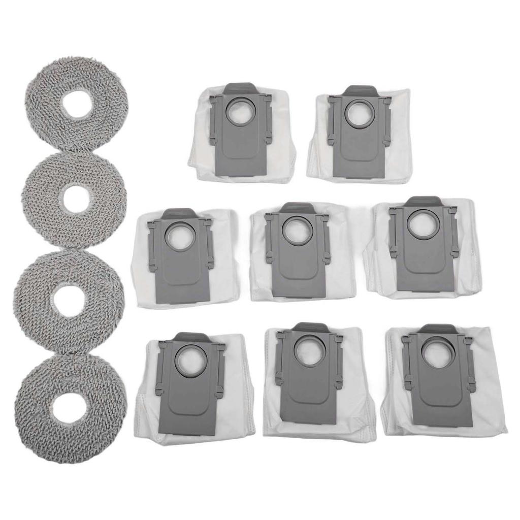 Clog-Free Performance Dust Bags Mop Cloth Robot Vacuums Compatible With QR 598