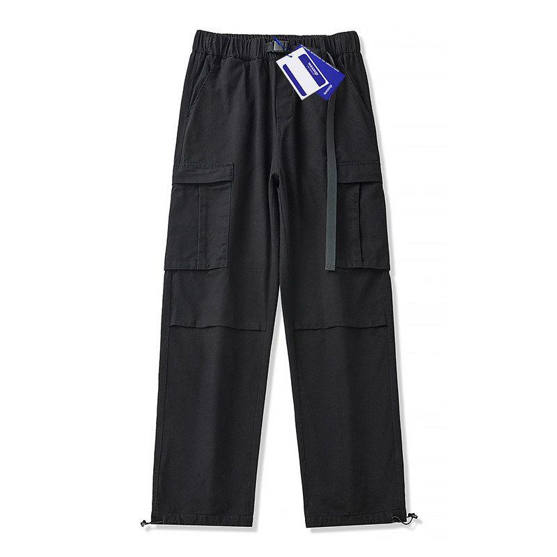 Wassup Retro Pure Cotton Cargo Pants Men's Autumn 2025 New Trendy Brand Wide-Leg Casual American Straight-Leg Trousers