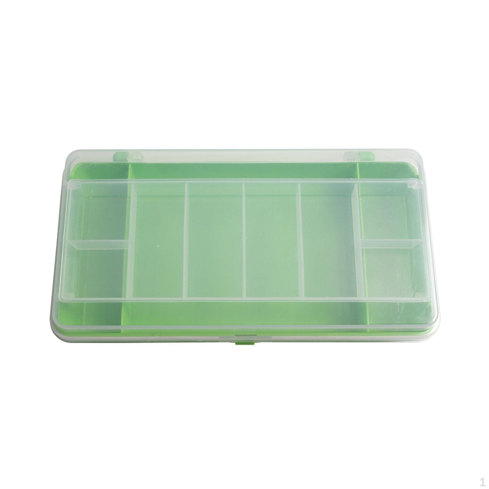 

Angler s Essential Tackle Box - Lightweight Fishing Gear Organizer Green