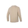 Puma Rad/Cal Crew Dark Solid Logo Print Sports Round Neck Pullover Long Sleeve Sweatshirt Men Sweatshirt Khaki 675705-88