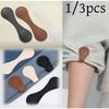 1/3pcs No-Sew Magnetic Snap Fasteners Double-sided Magnetic Buckle Bookmark PU Leather Magnetic Hem Clips Shortening Artifact