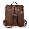 Retro Women's Backpack Large Capacity Commuter Backpack Multi-functional Foreign Portable Shoulder Bag