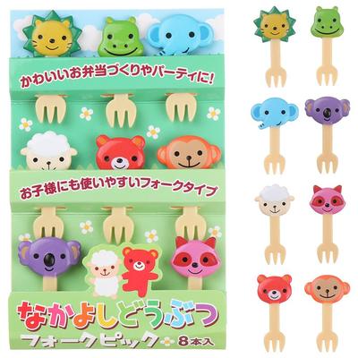 Party Decoration Tableware Bento Lunches Decor Stick Cake Dessert Pick Fruit Fork Toothpick
