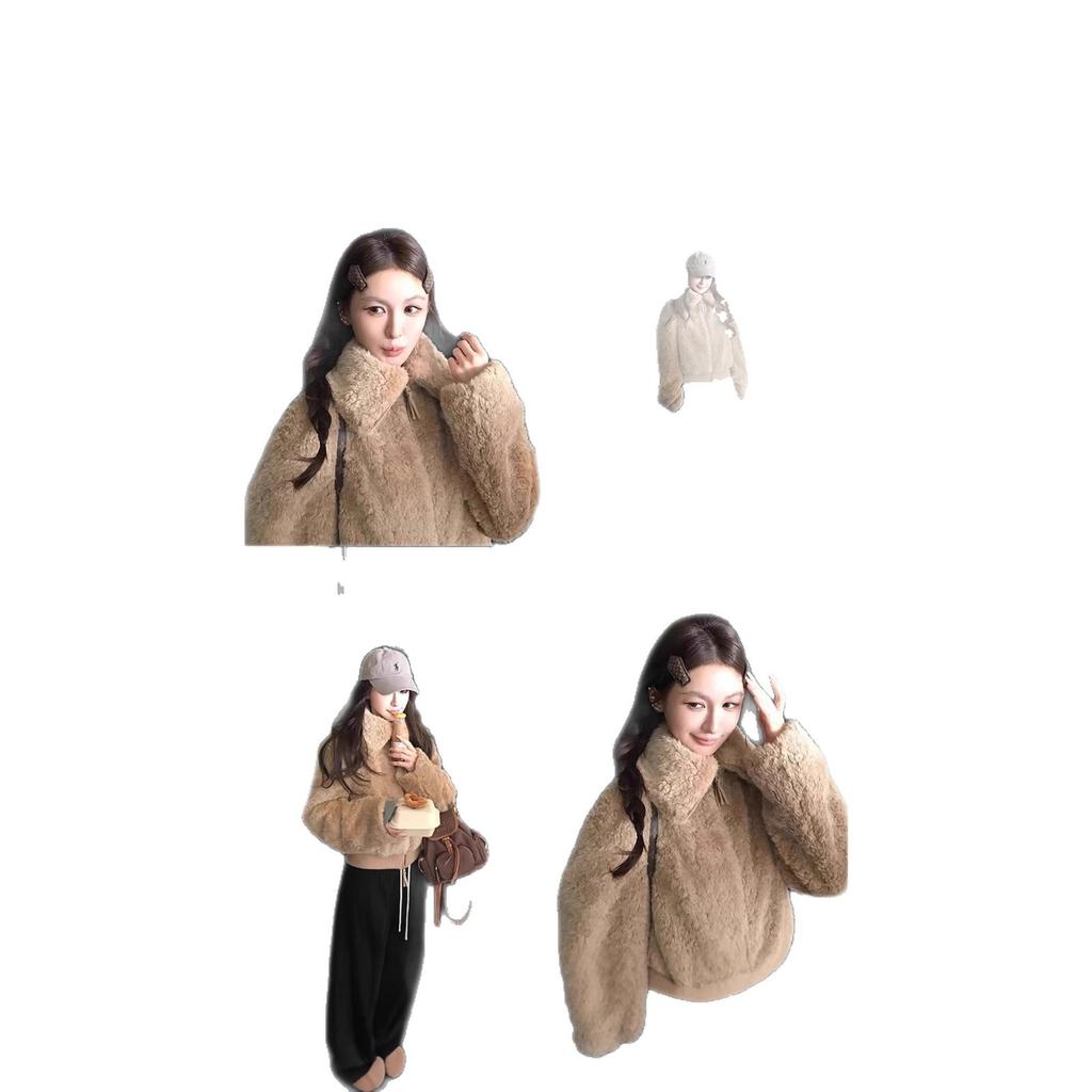 Anna sauce Jiao sister private clothes YB new environmentally friendly fur old money Mao Mao jacket women