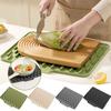 Non Spill Silicone Worktop – Heat & Mat For Drip Drying Silicone Dish Drying Mat Kitchen Small Round Dining Table Set For 4