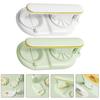 2pcs Dumpling Press Pp Non Slip Handle For Wrapping Dumplings