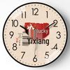 Silent 3D Clock: Magnetic Refrigerator Sticker - Creative Home Decor