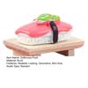 1 Satz 1:12 Puppenhaus Lebensmittel Realistische Miniatur Sushi Modell mit Platte Pretend Spielen Spielzeug für Micro Landschaft