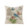 New Retro Flower Pillow Cover Polyester Home Pillow Living Room Sofa Cushion Cushion
