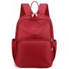 Schoolbag backpack women's European and American style nylon cloth leisure travel schoolbag 1011 new large capacity simple backpack women