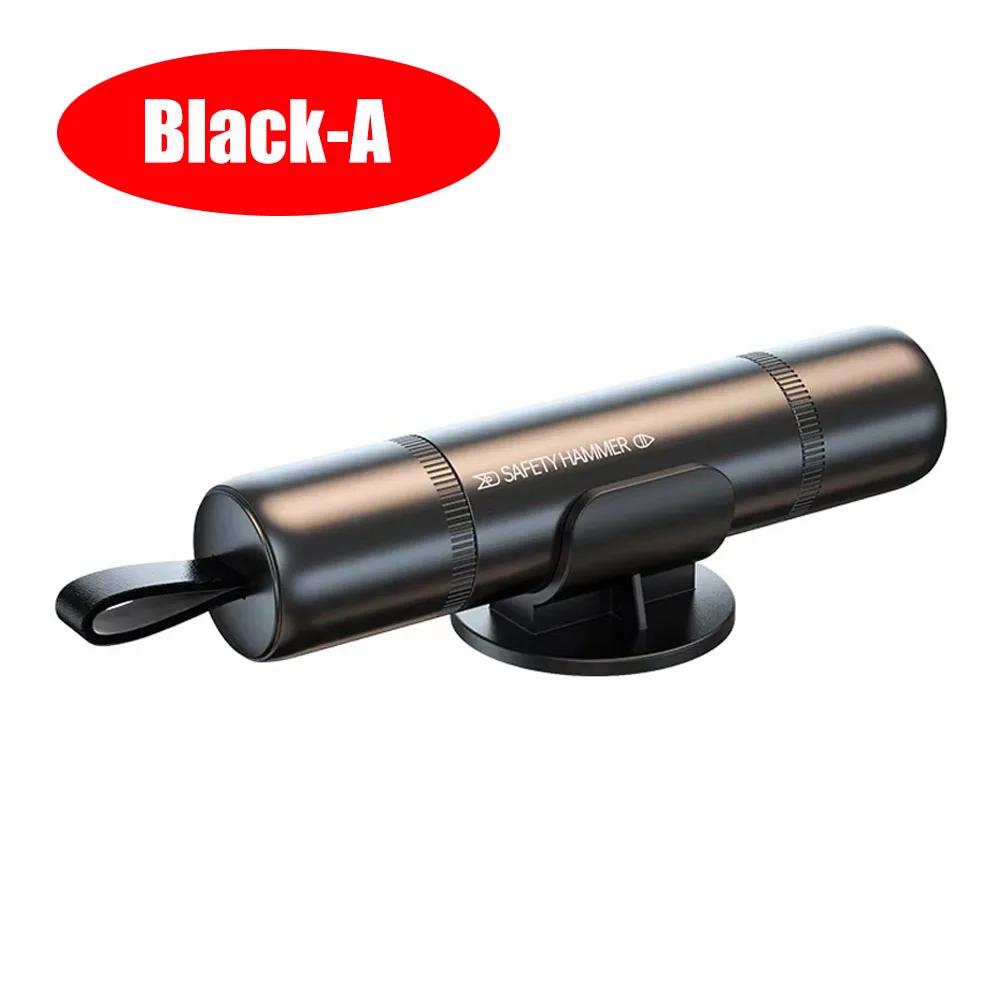 

2 In 1 Car Safety Hammer Emergency Glass Breaker Cut The Seat Belt High Hardness Tungsten Steel Rescue Tool Auto Accessories
