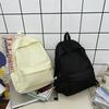 Ins Style Teen Girl School Backpack Breathable Lightweight City Simple Backbag