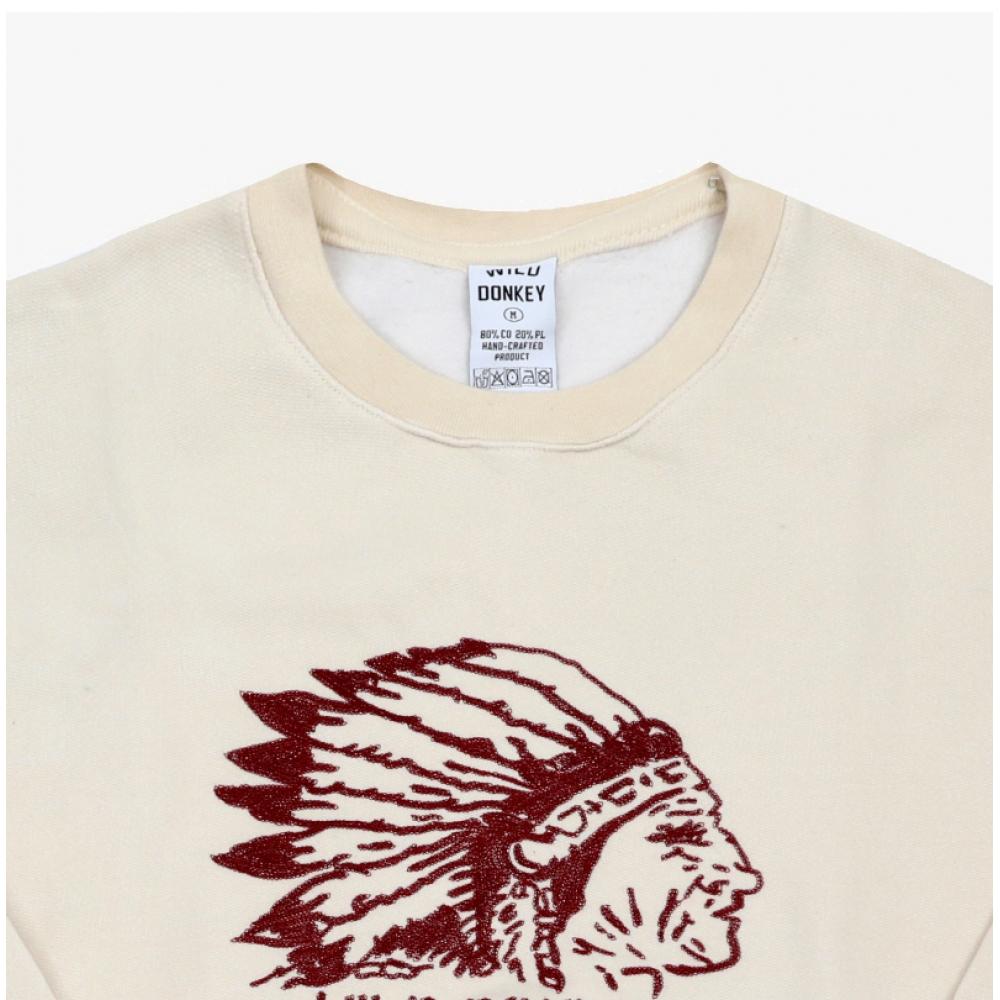 Wild Donkey Crewneck Fg North West Tea