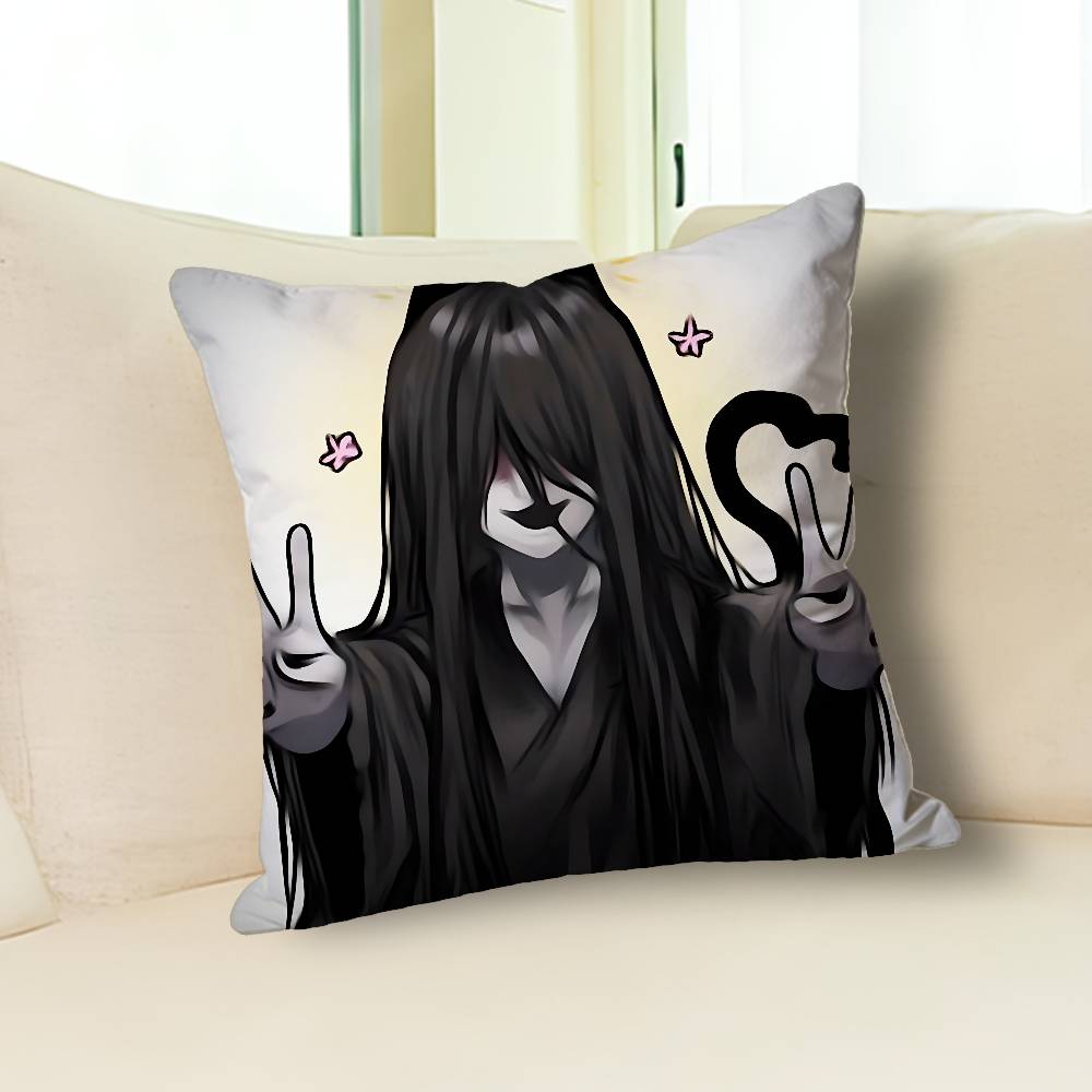 H-Homiciphers Mr C-Crawling Pillow Cases for Bedroom Living Room Sofa Home Decor Polyester Cushion Cover with Zipper