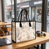Cute Bird Forest Printed Tote Bag Casual Large Capacity Women Daily Shopping Handbag