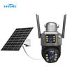 Wireless Solar-Powered Outdoor Night Vision Surveillance Camera with Low Power Consumption