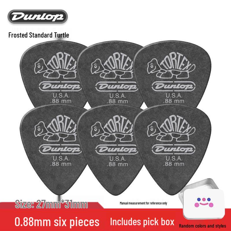 Dunlop Jazz3 Electric Guitar Pick - Genuine Small Turtle Jazz 3-Speed Bass Pick