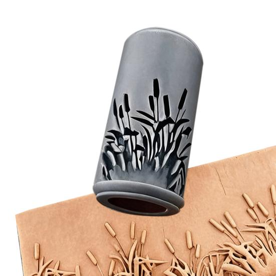 Polymer Clay Embossing Texture Roller Pottery Clay Modeling Patterned Roller DIY Household Ceramic Slab Clay Tile Textured Embossing Tools