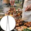 Household Kitchen BBQ Tongs Heat Resistant & Rustproof Grilling Serving Tongs Cooking Tweezers with Ergonomic Grip