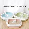Ventilated Odor Control Litters Box Leakproof Durability Cats Potty Bag for Easyly Cleaning Durability