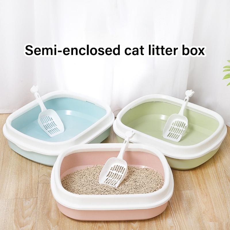 Ventilated Odor Control Litters Box Leakproof Durability Cats Potty Bag for Easyly Cleaning Durability