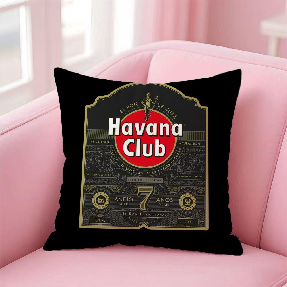 Trending HHavana Clubing Cushion Cover Premium SkinFriendly Pillow Case MultiPurpose for Home Office Travel