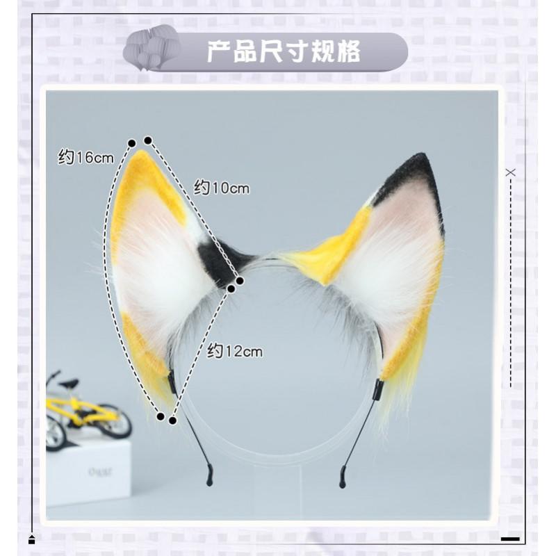 Plush Cat Ear Headband Women Men - Cute Animal Hair Accessory Handmade Cartoon Hairband Cosplay Sweet Style