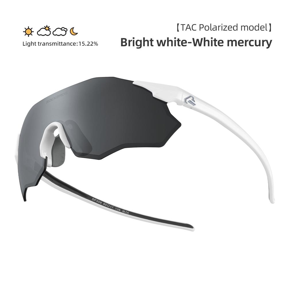 ROCKBROS Cycling Glasses Photochromic/Polarized UV400 Sunglasses MTB Road Bike Eyewear Windproof Goggles Protection Eyewear
