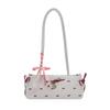 Fashion versatile sweet bow underarm bag women's 2025 summer simple niche high-end single shoulder handbag