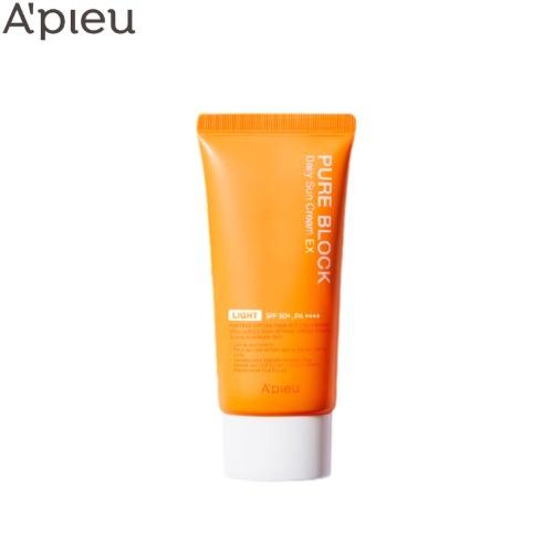 A PIEU Pure Block Natural Daily Sun Cream Light 50ml