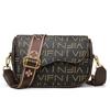 Vintage bedruckter Brief vielseitige kleine quadratische Tasche