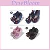 Encantadores Sapatos Infantis Mini Melissa para Meninas, Estilo College Britânico com Laço Gravata para Crianças Estilosas