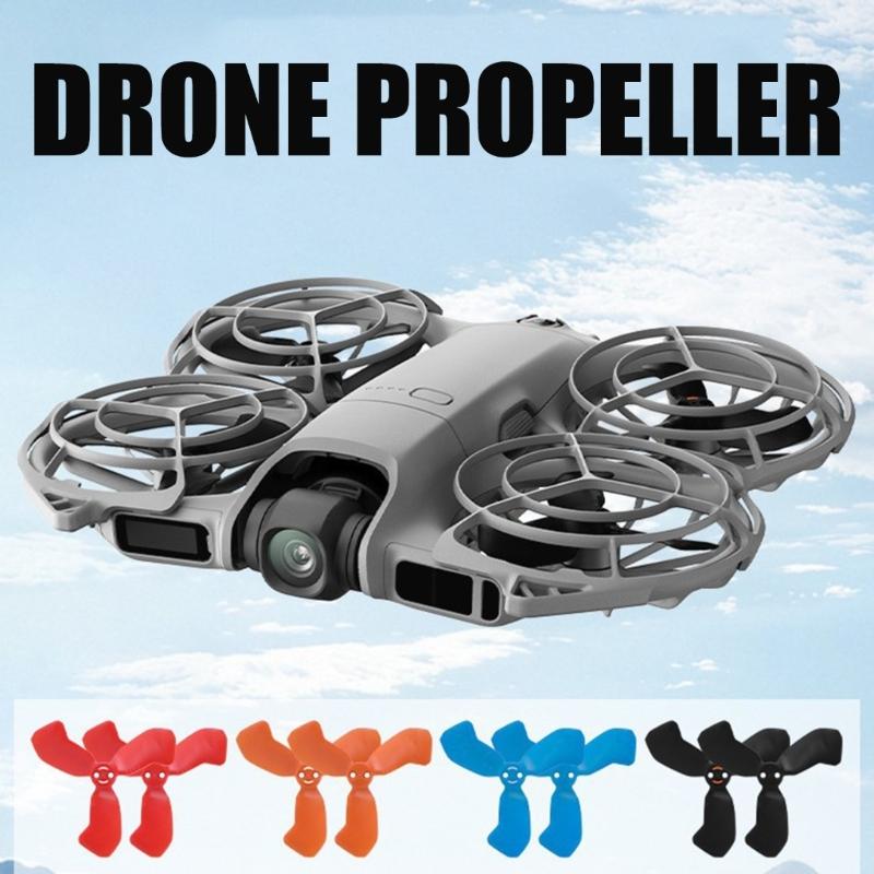 High Strength ABS Drones Propellers Aerodynamically Optimized Replacement Wing Simple Installs Designs for Drones