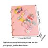 Cute Hair Accessory Storage Book for Kids, Hair Clips and Headbands Display Folder, Foldable Convenient Hairband Organizer Bag