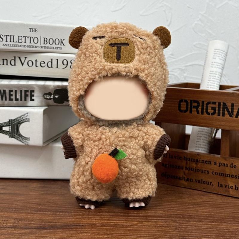 Labubu Kleidung Outfit Accessoires Für 17Cm Vinyl Labubu Plüschpuppe Freizeitkleidung Plüschtier Kleidung Ersatzset