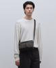 Avr Dual Pocket Mini Crossbody Bag [Gunmetal]