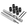 10Pcs High Speed Steel (HSS) Rotary Spot Weld Cutter