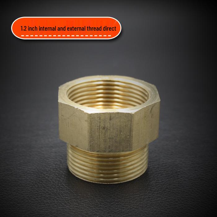 Copper Reducing Threaded Coupling Adapter for Male/Female: 1/2", 3/8", 1/4", 1/8" Connector