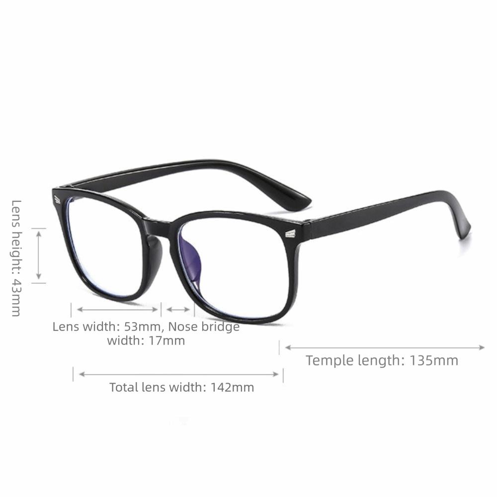 Radiation Protection Anti-Blue Light Glasses Unisex Design Plain Glasses  For Women
