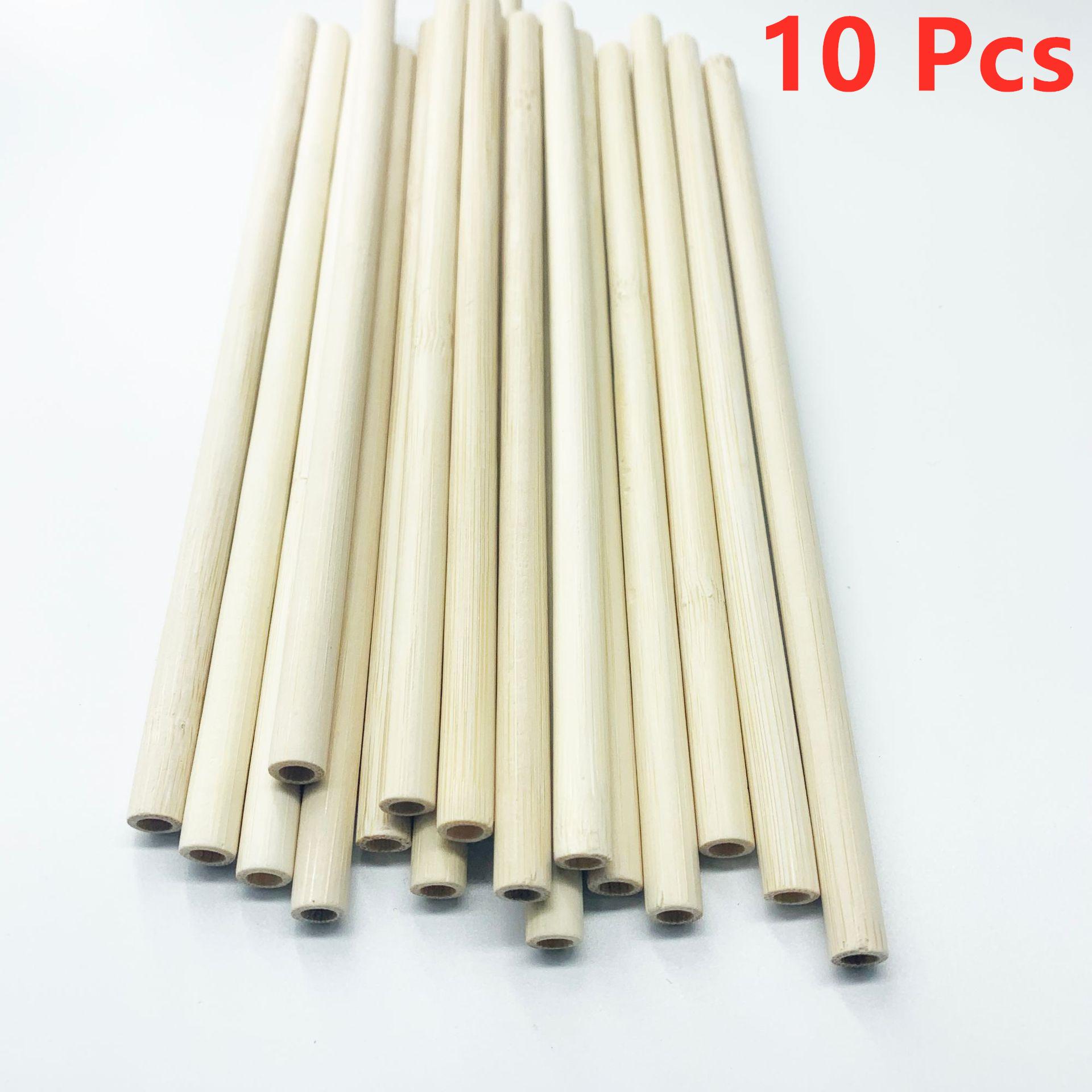 New style Reusable Bamboo Straws,BPA Free Bamboo Straws Reusable Organic,Eco Straws Alternative To Plastic Straws,Strong&Durable