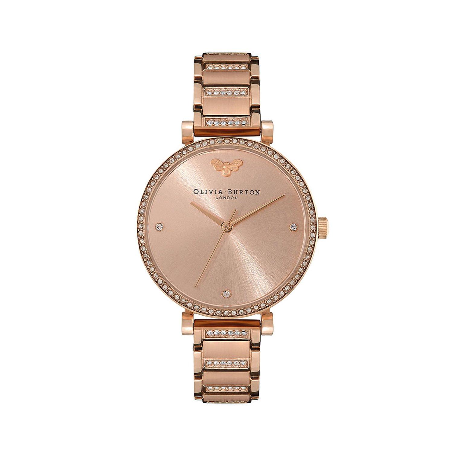 [Olivia Burton] Belgrave Rose Gold (24000003) Women s Watch